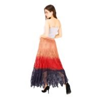 Cotton Crochet Skirt Ombre Dye_3