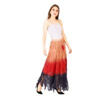 Cotton Crochet Skirt Ombre Dye_4